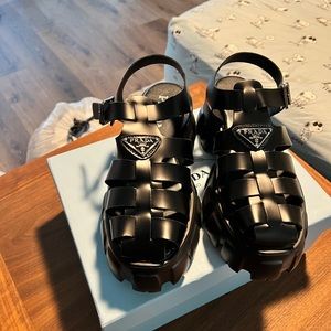 DHGate Prada Platform Sandals